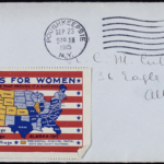 Mary Culver Pollack (Class of 1917) letter (22 September 1915) and envelope w. "Votes for Women" sticker